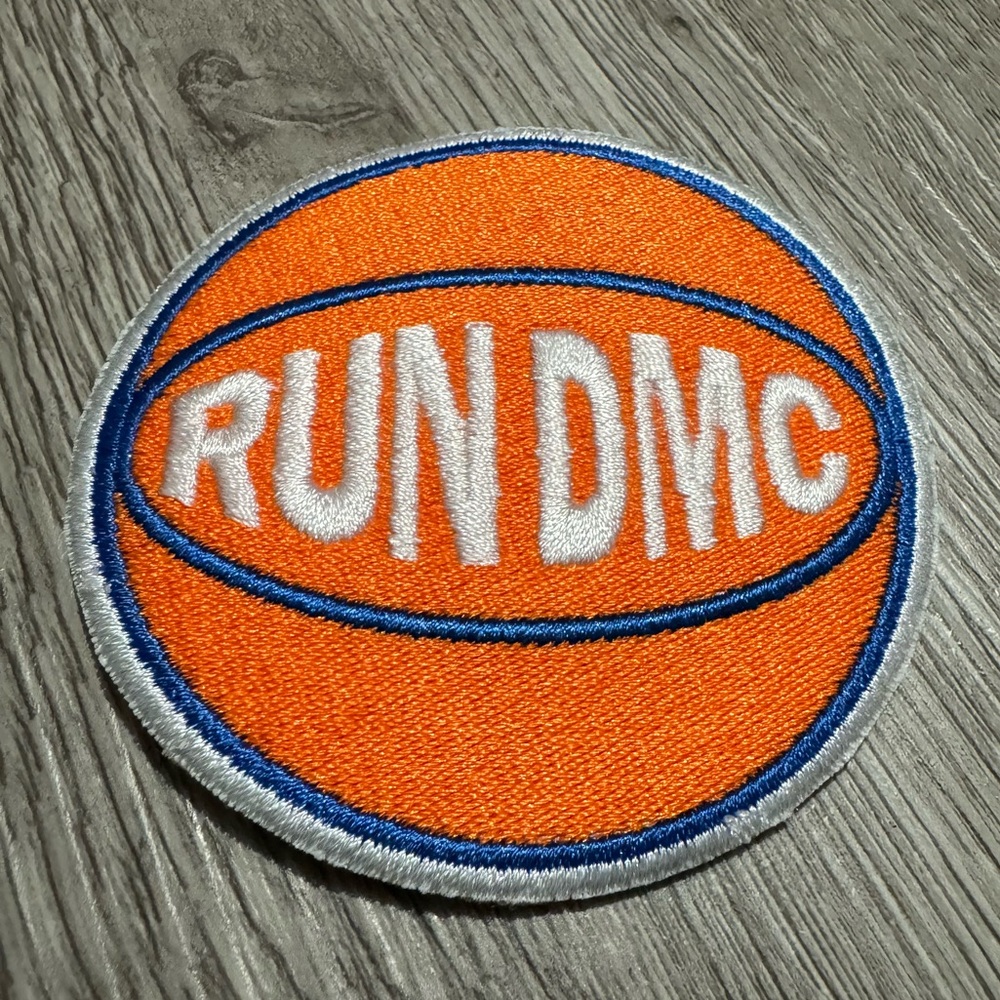 RUN DMC Knicks Basketball Embroidered Patch